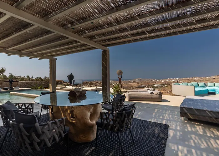 Serenity Sky Luxury - Sunset - Private Pool Ano Mera