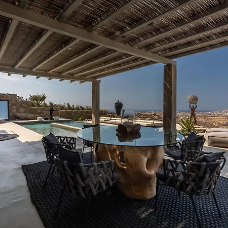 Villa Serenity Sky Luxury - Sunset - Private Pool Ano Mera