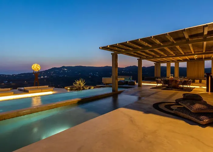 Serenity Sky Luxury - Sunset - Private Pool * Ano Mera