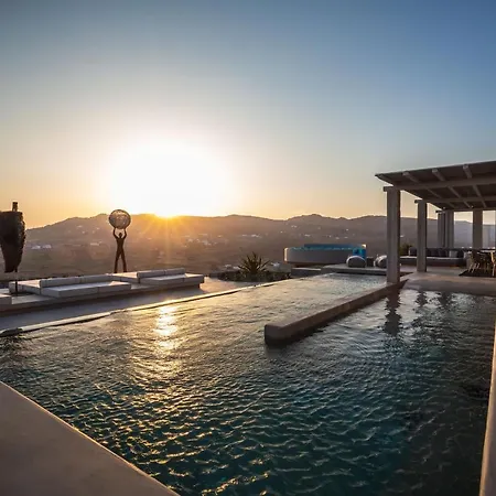 Serenity Sky Luxury - Sunset - Private Pool Villa Mykonos Town