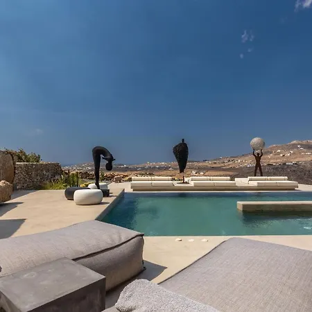 Villa Serenity Sky Mykonos - Pool & Sunset By One *