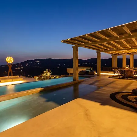 Villa Serenity Sky - Luxury, Design & Sunset Views By One-villas Mykonos Town