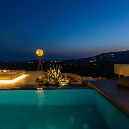 Villa Serenity Sky Mykonos - Pool & Sunset By One