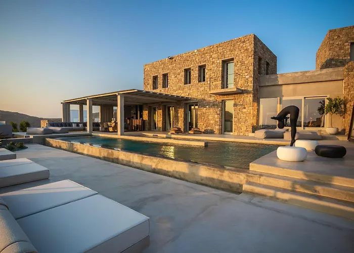 Serenity Sky Luxury - Sunset - Private Pool * Ano Mera